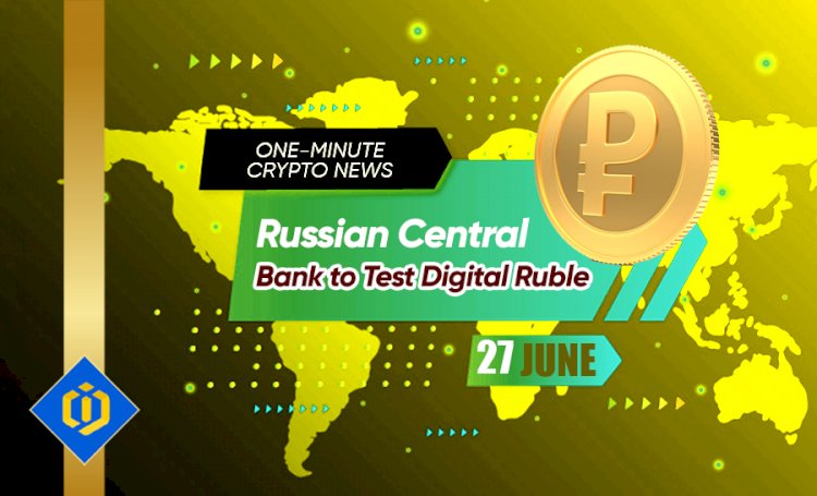 Russian Central Bank to Test Digital Ruble