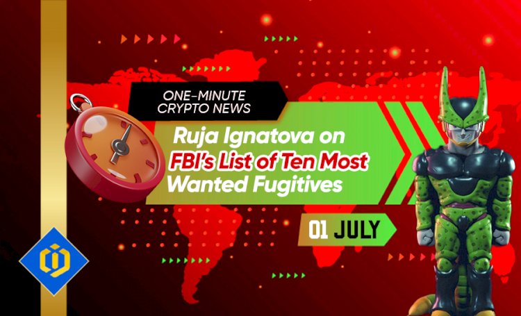 Ruja Ignatova on FBI’s List of Ten Most Wanted Fugitives