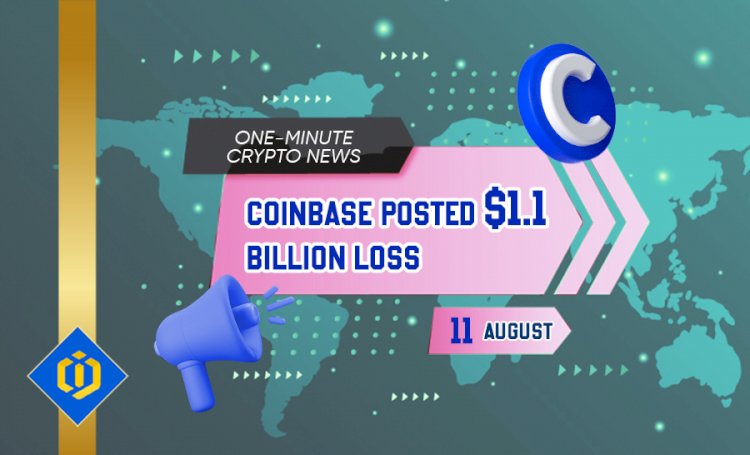 Coinbase Posted $1.1 Billion Loss
